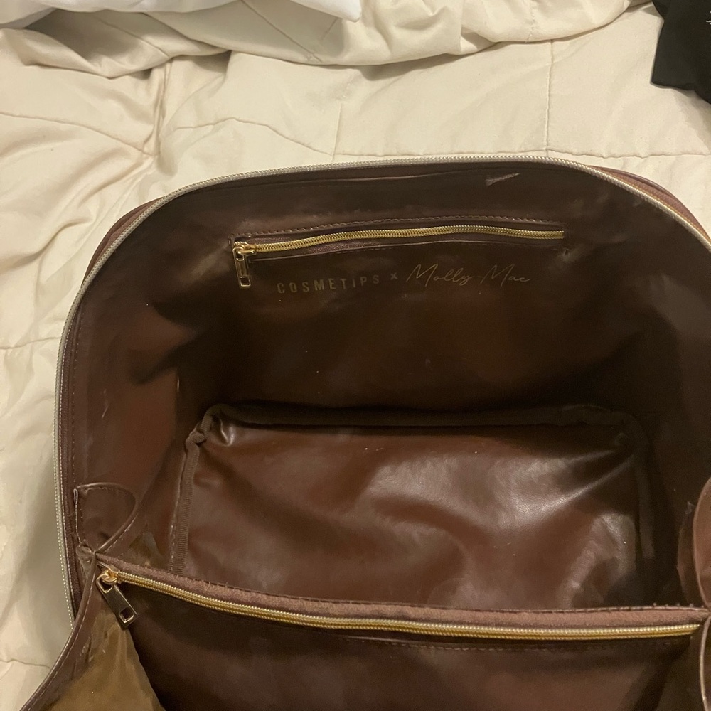 Cosmetips x Molly-Mae Brown Vanity Makeup Travel Case Organizer - Picture 5 of 6